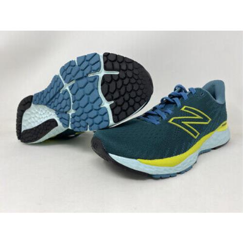 New Balance Men`s 880 v11 Running Shoes Trek/yellow 7.5 2E Wide US