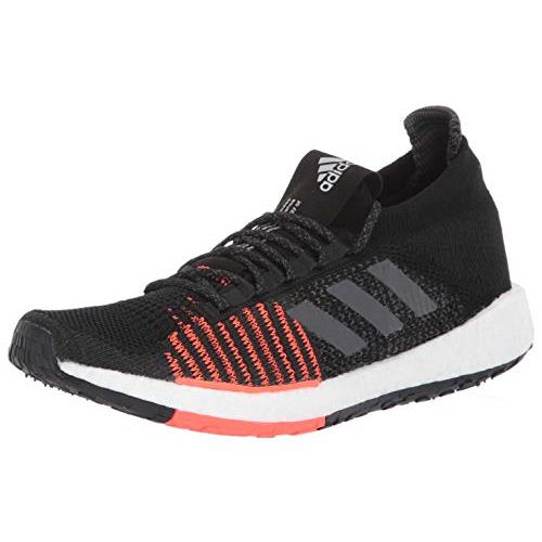 Adidas Men`s Pulseboost HD Running Shoe - Choose Sz/col Black/Grey/Solar Red