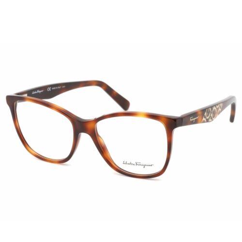 Salvatore Ferragamo Women`s Eyeglasses Tortoise Full-rim Frame SF2903 240