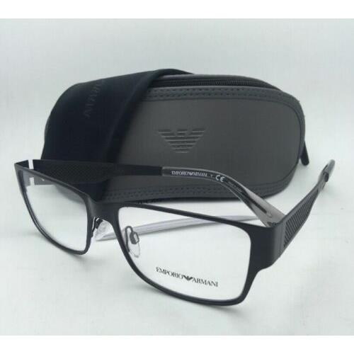 Emporio Armani Eyeglasses EA 1022 3001 55-16 Matte Black Frames with Case