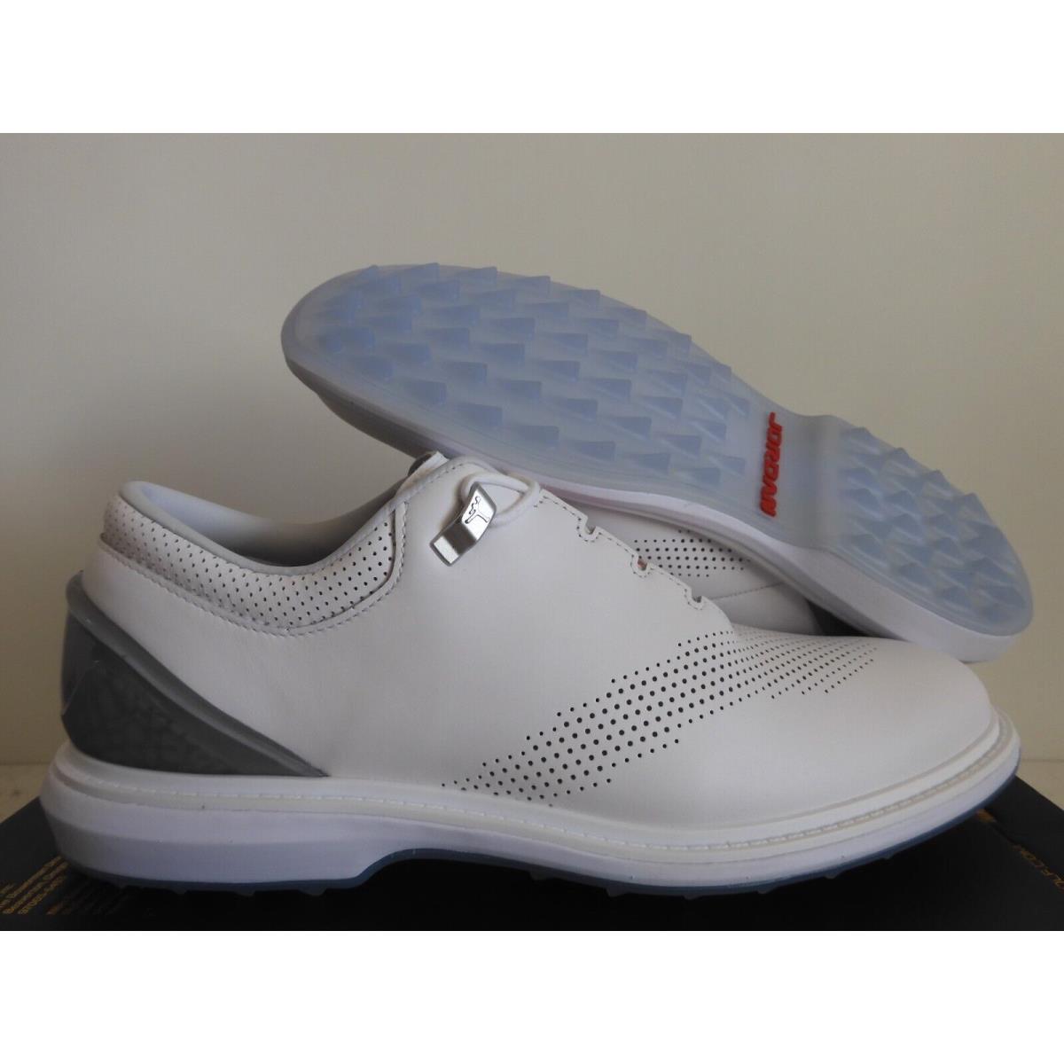 Nike Jordan Adg 4 Golf Cleats White-black-pure Platinum SZ 9 DM0103-105
