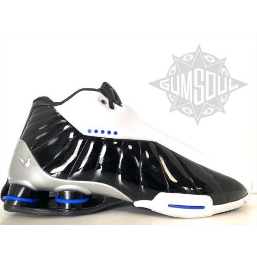 Nike Shox BB4 Vince Carter Magic White Black Racer Blue AT7843 102 sz 12 |  883212562500 - Nike shoes Shox - White/Black-Racer Blue | SporTipTop