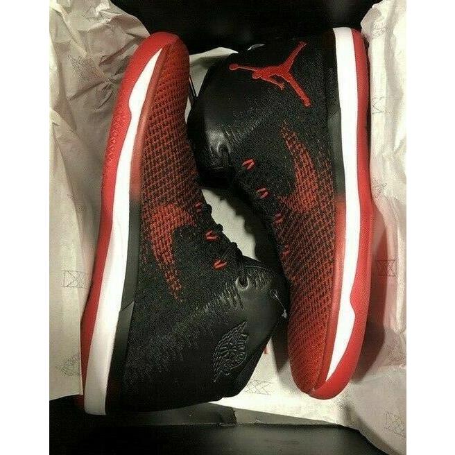 Nike Air Jordan Xxxi 31 Banned Men`s Shoes Size 13 845037-001 Bred