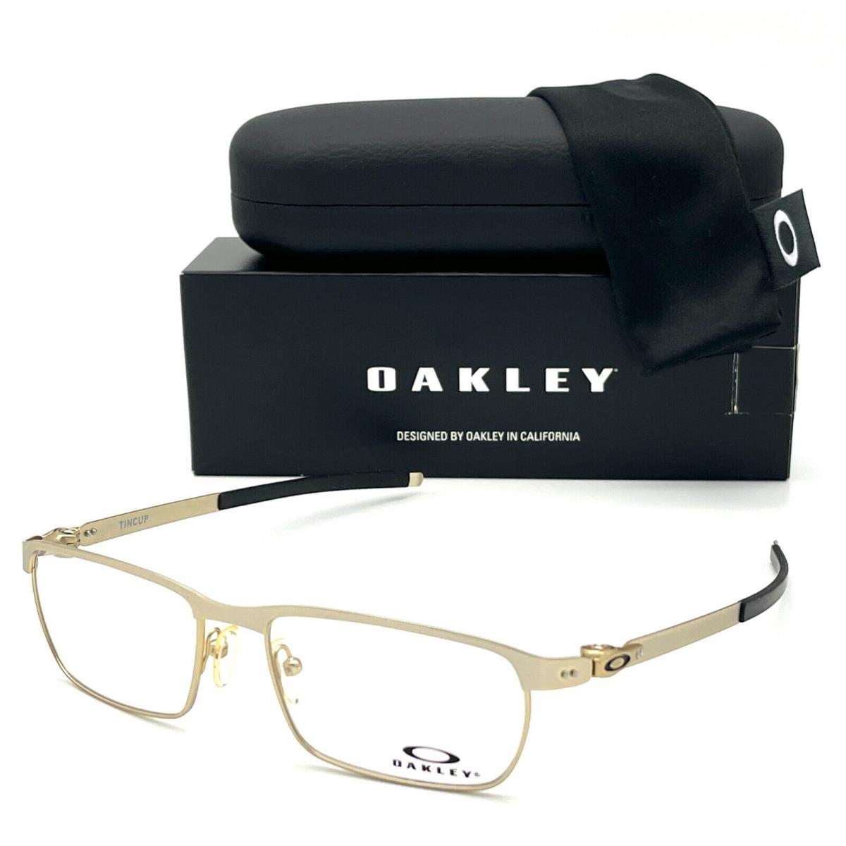 Oakley Tincup OX3184-1254 Stain Light Gold / Demo Lens 54mm Eyeglasses