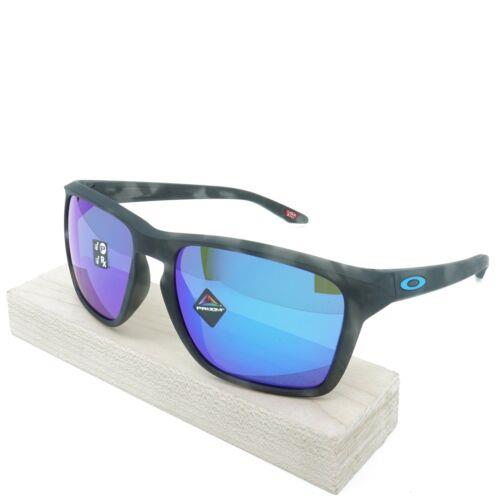 OO9448-28 Mens Oakley Sylas Polarized Sunglasses - Frame: Matte Black Tortoise, Lens: