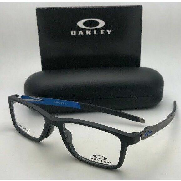 Oakley Eyeglasses Gauge 7.1 OX8112-0454 54-18 136 Satin Black Blue ...