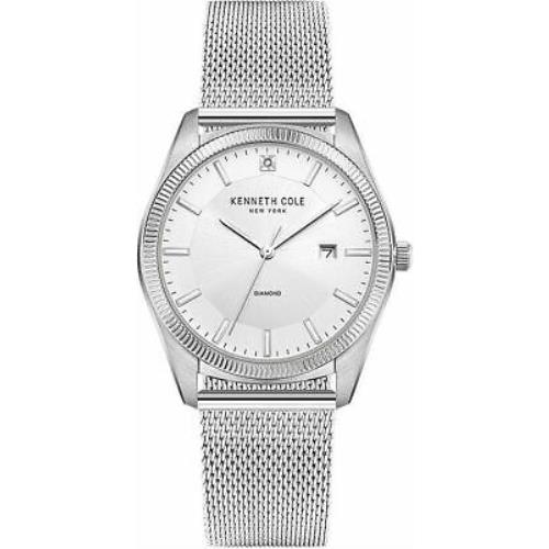 Men`s Kenneth Cole York Diamond Watch KC51022022A