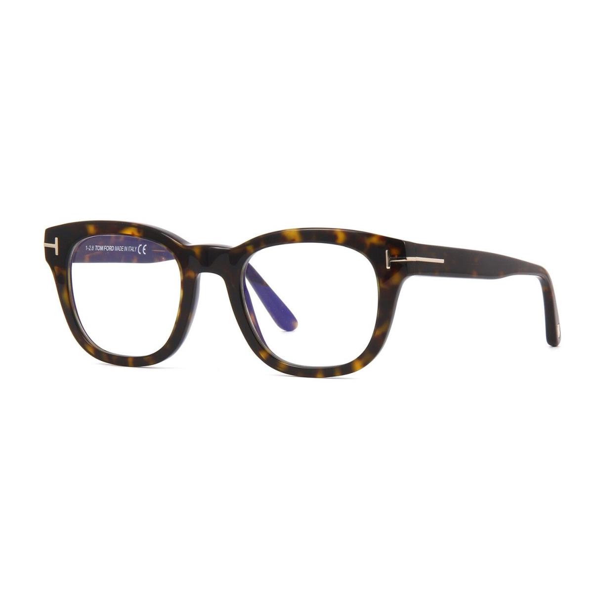 Tom Ford FT 5542-B Blue Block Dark Havana 052 Eyeglasses