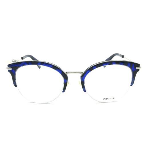Police eyeglasses GOLDENEYE VPL - Blue Tortoise / Silver Frame, 0L93 Manufacturer 0