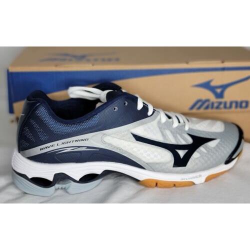 Mizuno Wave Lightning Z2 Volleyball Shoes White/navy Size 9W