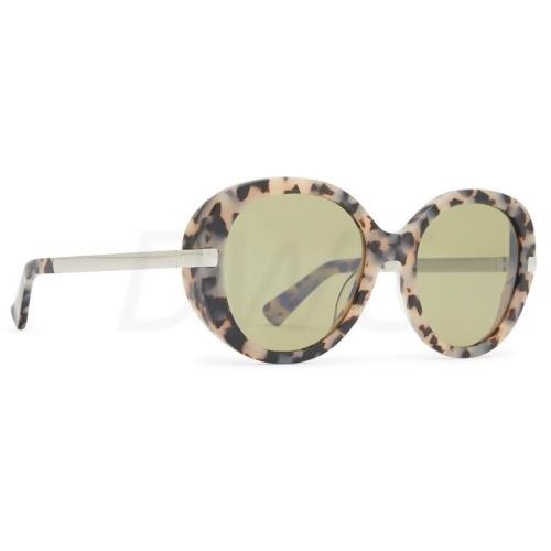 Von Zipper Opal AZJEY00106 Xyyg Cream Tort / Olive Lens Women`s Sunglasses
