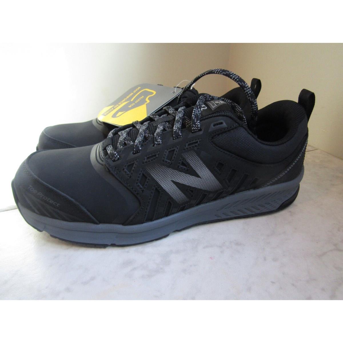 New Balance Industrial 412 Work Travail Black/gray Men`s Shoes Sneakers 10.5