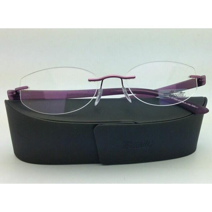 Silhouette Eyeglasses Enviso 6665 6056 51-19 140 Purple Haze Titanium Frames