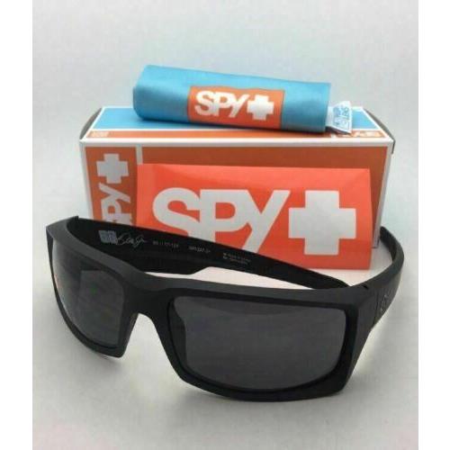 SPY Optics sunglasses GENERAL - Black Frame, Green Lens 2