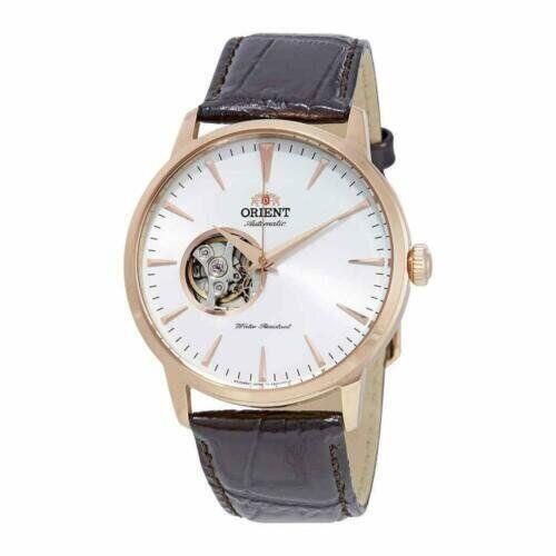 Orient Open Heart Automatic White Dial Men`s Watch FAG02002W0