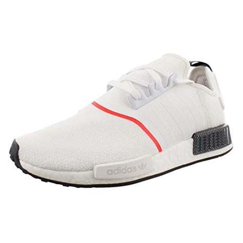 Adidas Originals Men`s NMD_R1 Legacy Sneaker - Choose Sz/col White/White/Solar Red