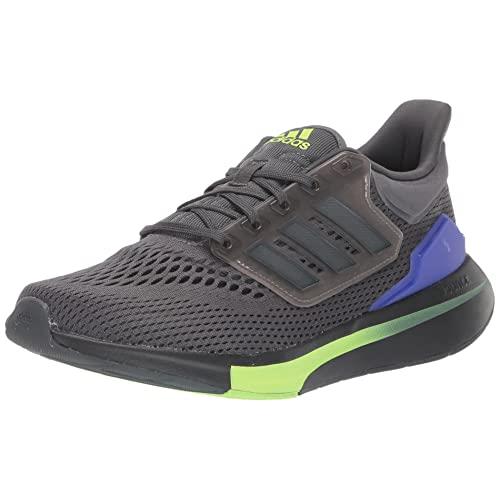 Adidas Men`s Eq21 Running Shoe - Choose Sz/col Grey/Grey/Black