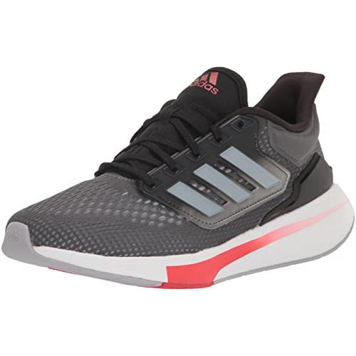 Adidas Men`s Eq21 Running Shoe - Choose Sz/col Grey/Halo Silver/Vivid Red
