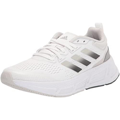 Adidas Men`s Questar Running Shoe - Choose Sz/col White/Grey/Grey