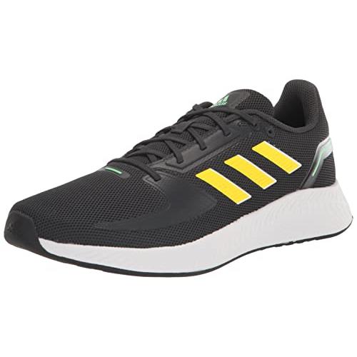 Adidas Men`s Runfalcon 2.0 Running Shoe - Choose Sz/col Carbon/Beam Yellow/White