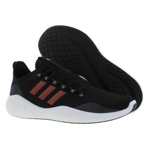 Adidas Fluidflow 2.0 Mens Shoes - Black/Red , Black Main