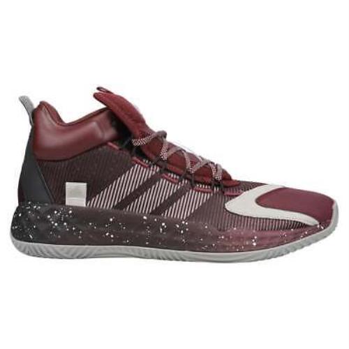 Adidas FY4159 Sm Pro Boost Mid Ncaa Mens Basketball Sneakers Shoes Casual - Burgundy