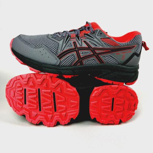 Asics Gel Venture 8 Running Shoes Women Size 8 Gray Coral Sneaker 1012A708-024