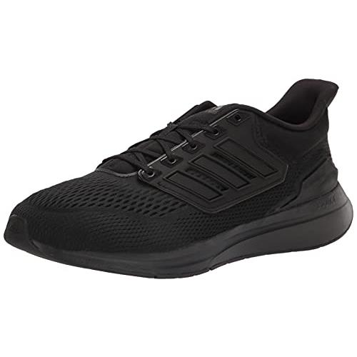 Adidas Men`s Eq21 Running Shoe - Choose Sz/col Black/Black/Black