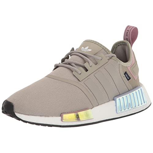 Adidas Originals Women`s NMD_r1 Sneaker Feather Grey/Feather Grey/Violet Tone