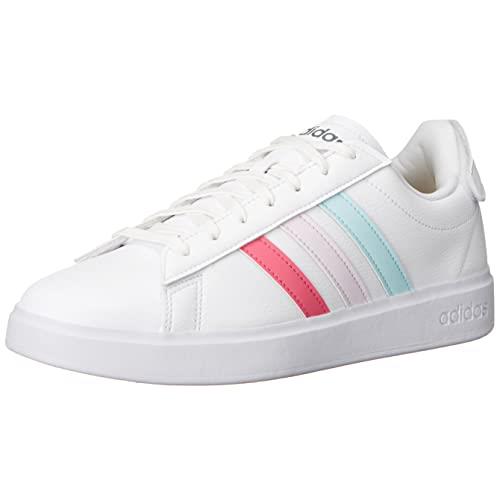 Adidas Women`s Grand Court 2.0 Tennis Shoe - Choose Sz/col White/Pulse Magenta/Almost Pink