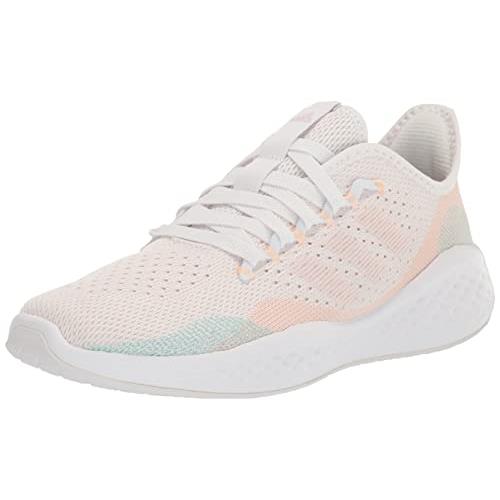 Adidas Women`s Fluidflow 2.0 Running Shoe - Choose Sz/col Ftwr White/Almost Pink/Bliss Orange