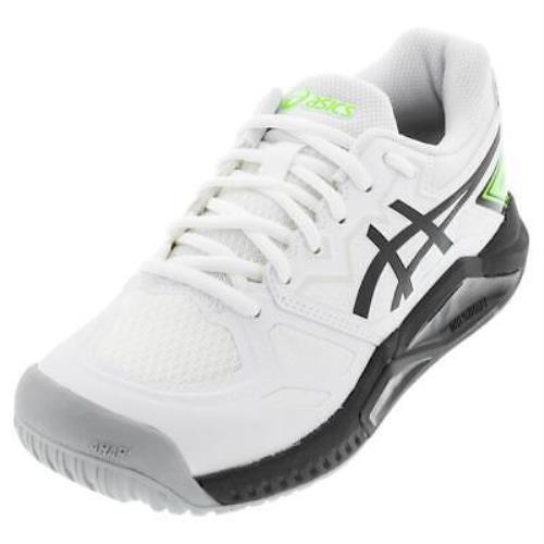Asics Men`s Gel-challenger 13 Tennis Shoes White and Green Gecko