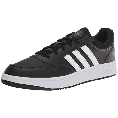 Adidas Men`s Hoops 3.0 Basketball Shoe - Choose Sz/col Core Black/White/Grey Six