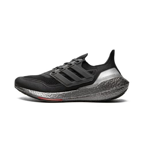 Adidas Men`s Ultraboost-21 Running Shoes - Choose Sz/col Carbon/Carbon/Solar Red