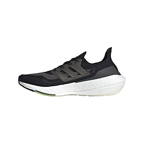 Adidas Men`s Ultraboost-21 Running Shoes - Choose Sz/col Black/Silver Metallic/Solar Yellow