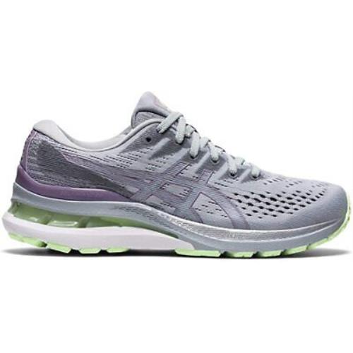 Asics Women`s Gel-kayano 28 Running Shoes Grey/lavender 12 B Medium US