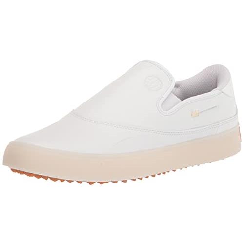 Adidas Men`s Matchcourse Spikeless Golf Shoes - Choose Sz/col Footwear White/Pulse Amber/Chalk White