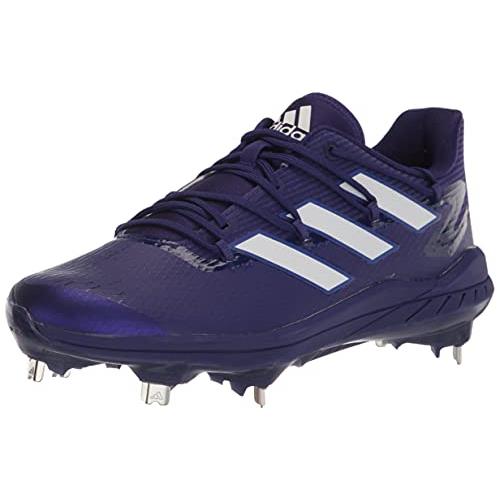 Adidas Men`s Adizero Afterburner 8 Baseball Shoe - Choose Sz/col Team Collegiate Purple/White/White