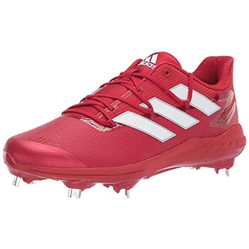 Adidas Men`s Adizero Afterburner 8 Baseball Shoe - Choose Sz/col Team Power Red/White/White