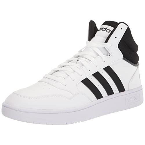 Adidas Men`s Hoops 3.0 Mid Basketball Shoe - Choose Sz/col Black/Black/White