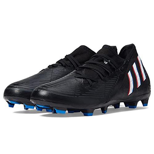Adidas Unisex Edge.3 Firm Ground Soccer Shoe - Choose Sz/col Black/White/Vivid Red