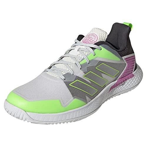 Adidas Men`s Defiant Speed Tennis Shoe - Choose Sz/col Crystal White/Silver Metallic/Carbon