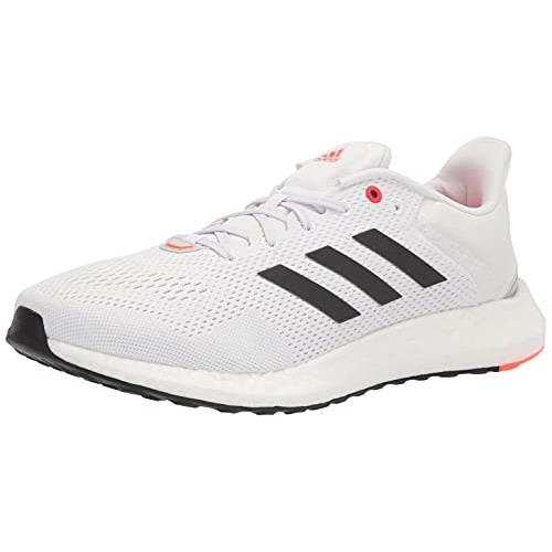 Adidas Men`s Pureboost 21 Trail Running Shoe - Choose Sz/col White/Black/Solar Red