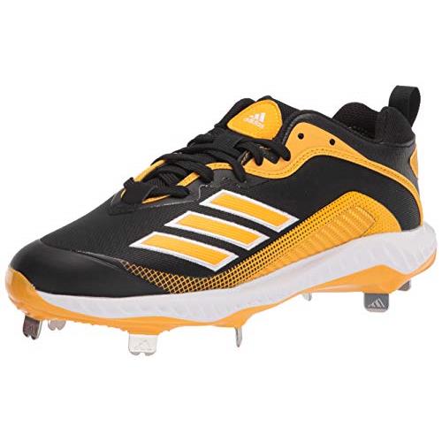 Adidas Men`s Fv9346 Baseball Shoe - Choose Sz/col Black/Gold/White