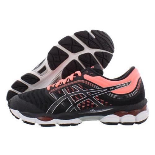 Asics Gel-ziruss 3 Womens Shoes Size 8.5 Color: Black/sun Coral