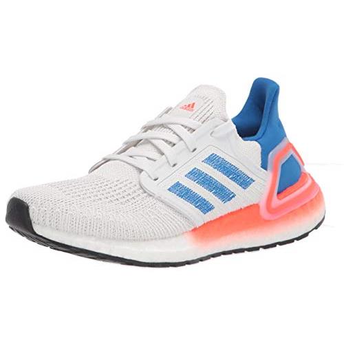 Adidas Men`s Ultraboost 20 Sneaker - Choose Sz/col Crystal White/Glory Blue/Solar Red