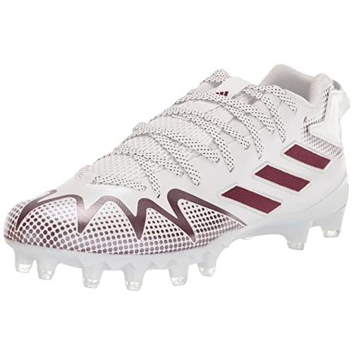 Adidas Men`s Freak 22-Team Football Shoe - Choose Sz/col White/Team Maroon/Team Collegiate Red