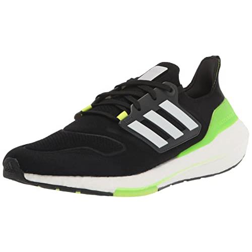 Adidas Men`s Ultraboost 22 Running Shoe - Choose Sz/col Black/White/Solar Green