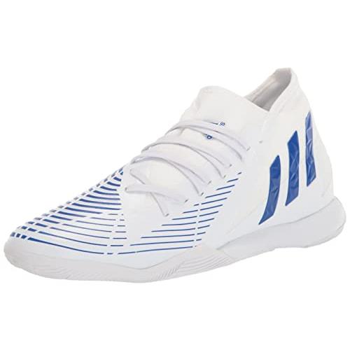 Adidas Unisex Edge.3 Turf Soccer Shoe White/Blue/White