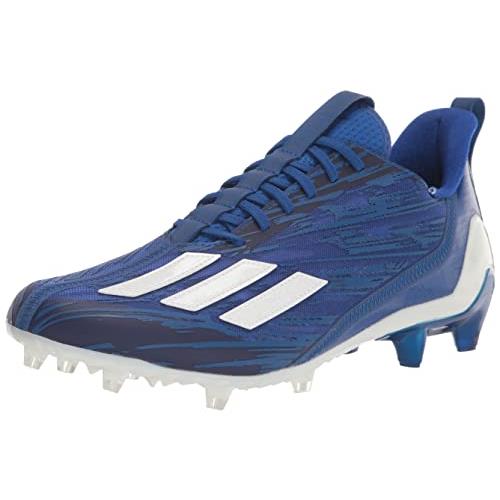 Adidas Men`s Adizero Football Cleats - Choose Sz/col Team Royal Blue/White/Team Royal Blue